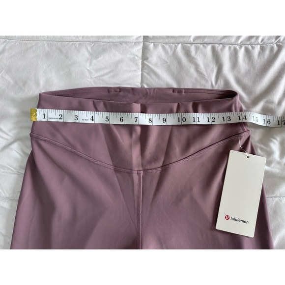 New Lululemon Wunder Under SmoothCover High-Rise Tight 25" Size 10 Lavender Lux - Picture 4 of 12